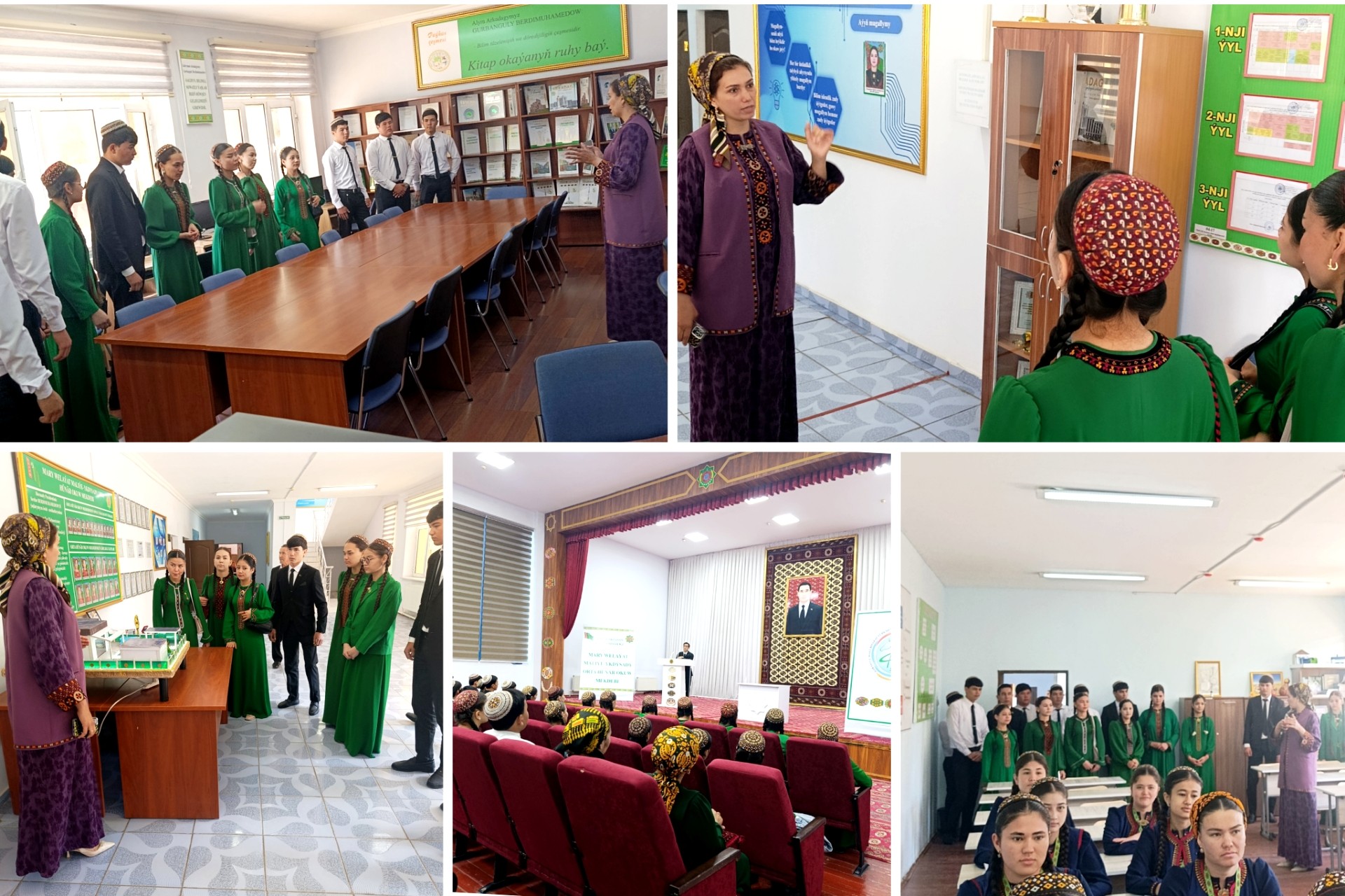 “Açyk gapylar” güninden pursatlar.