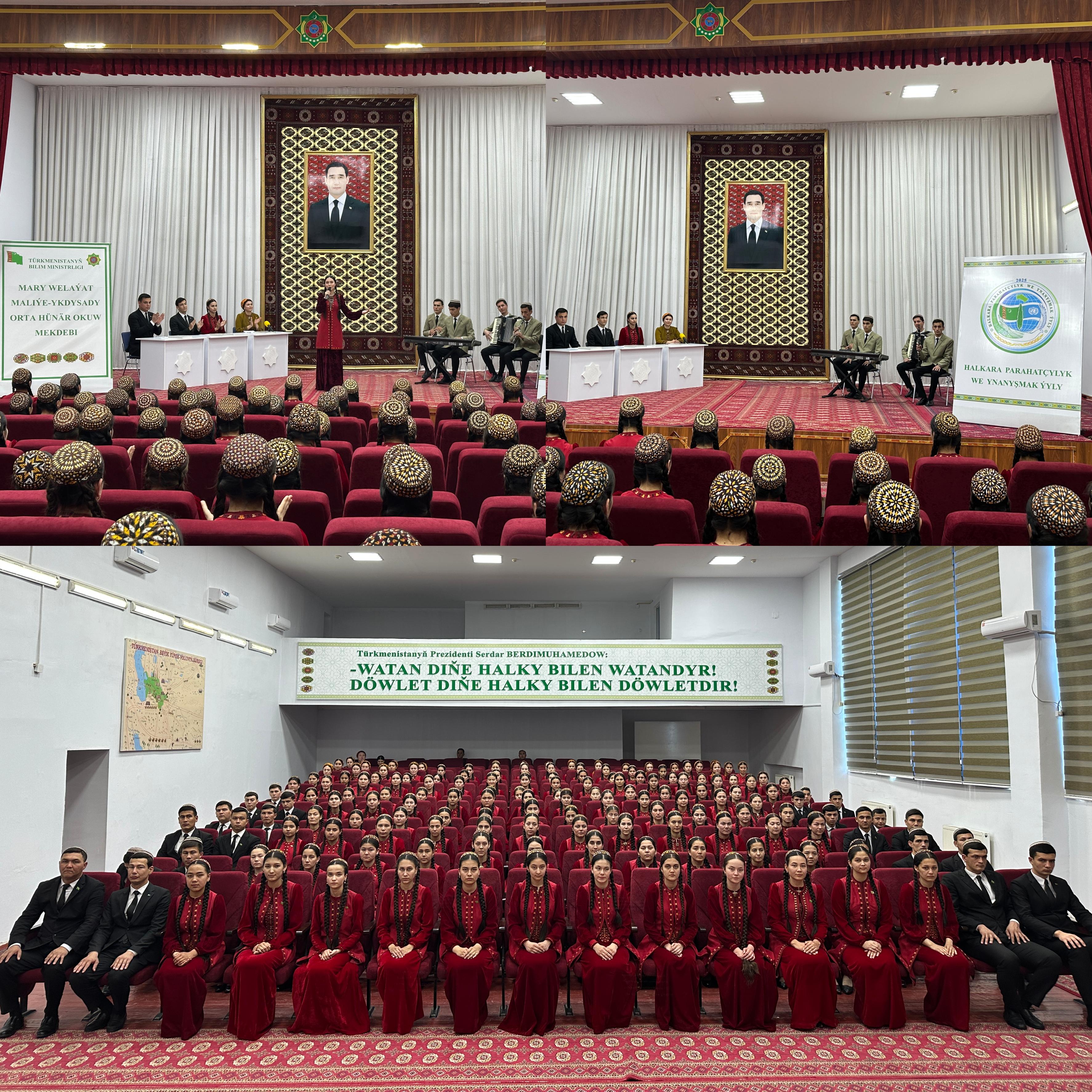 Dabaraly duşuşyk geçirildi