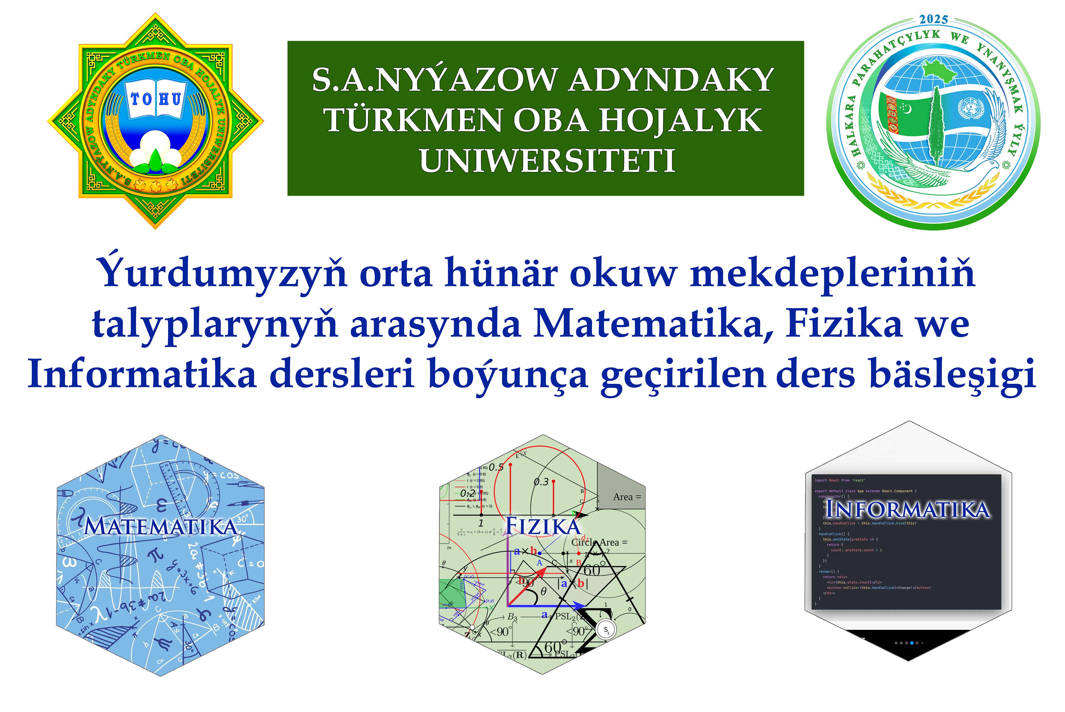 Orta hünär okuw mekdebiniň gazanan üstünlikleri!