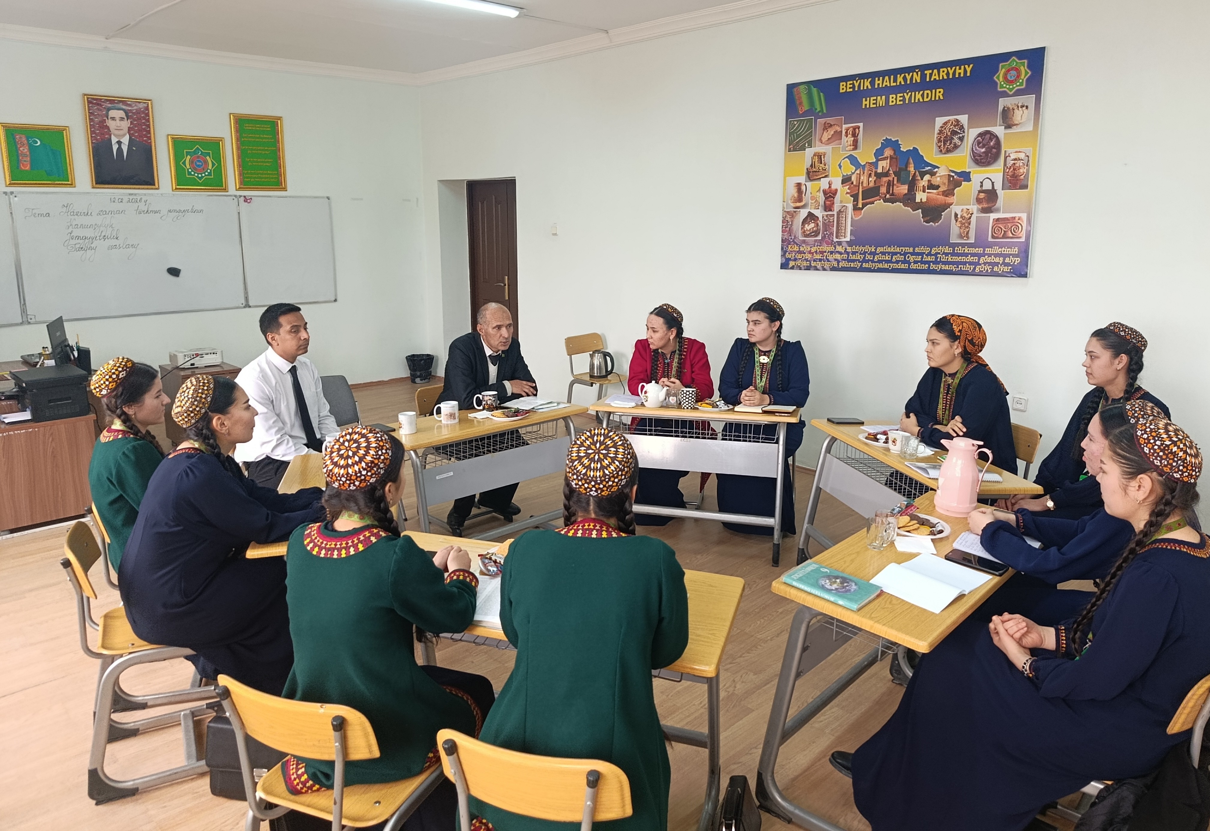 Söhbetdeşlik duşuşygy geçirildi