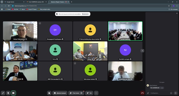 Onlaýn maslahata ganlaşyldy